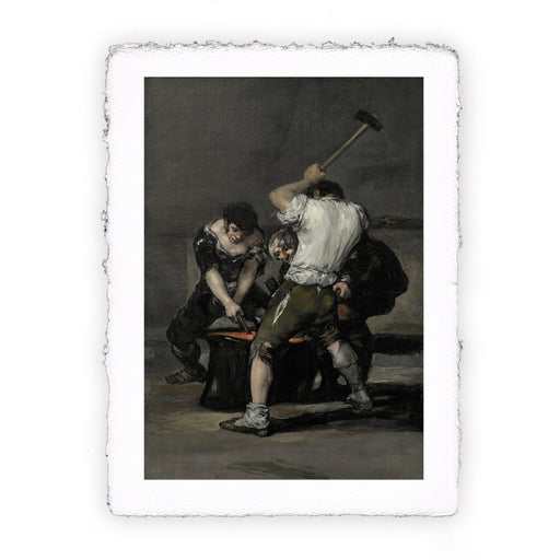 Stampa di Francisco Goya - La fucina - 1812-1816