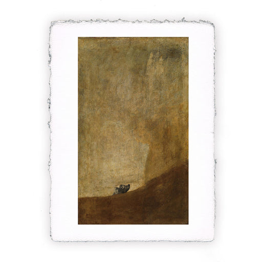 Stampa di Francisco Goya - Il cane - 1819