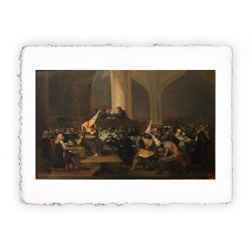 Stampa di Francisco Goya - Scene dell'Inquisizione - 1812-1819