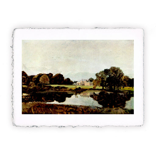 Stampa di John Constable - Malvern Hall - 1821