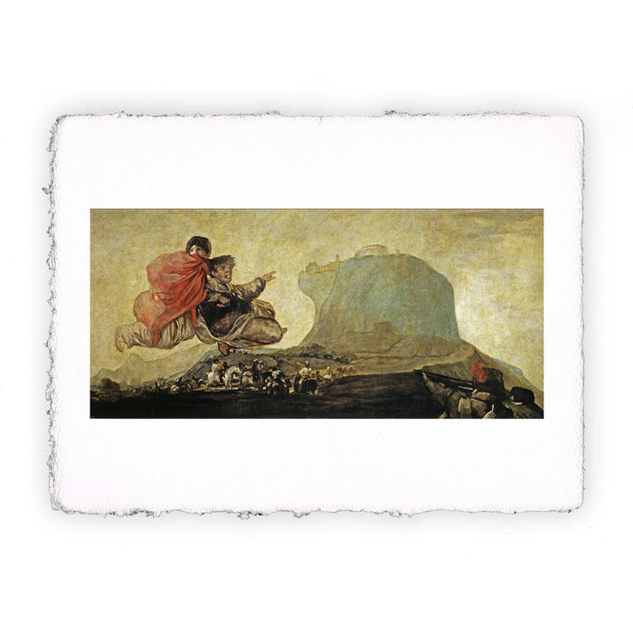 Stampa di Francisco Goya - Asmodea (visione fantastica) - 1820-1823
