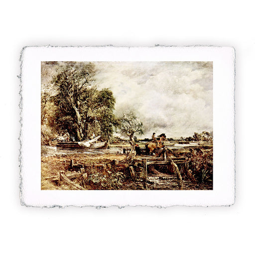 Stampa di John Constable - Il cavallo imbizzarrito - 1825