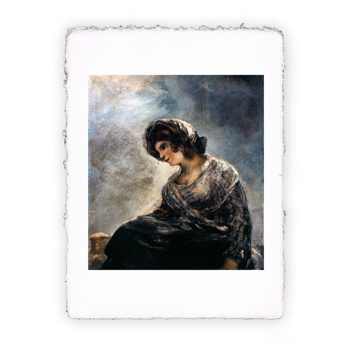 Stampa di Francisco Goya - La lattaia di Bordeaux - 1827