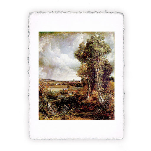 Stampa di John Constable - La Valle di Dedham - 1828