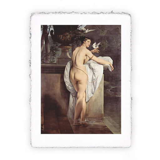 Stampa di Francesco Hayez - Ballerina Carlotta Chabert come Venere - 1830