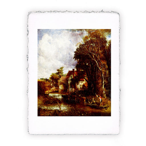 Stampa di John Constable - Fattoria in Die Valley - 1835