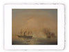 Stampa di Ivan Aivazovsky - Battaglia navale - 1855