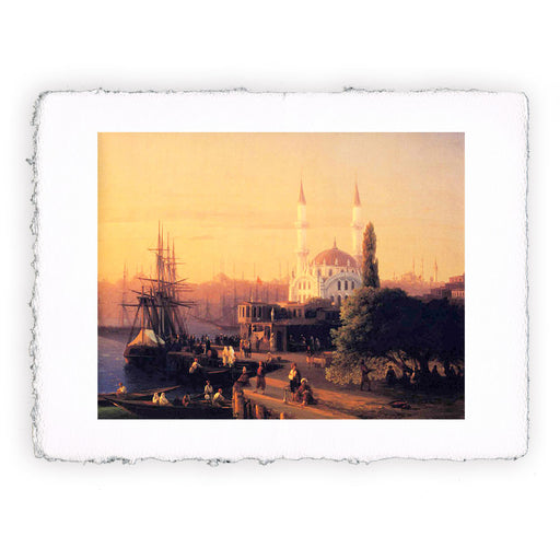 Stampa di Ivan Aivazovsky - Costantinopoli - 1856