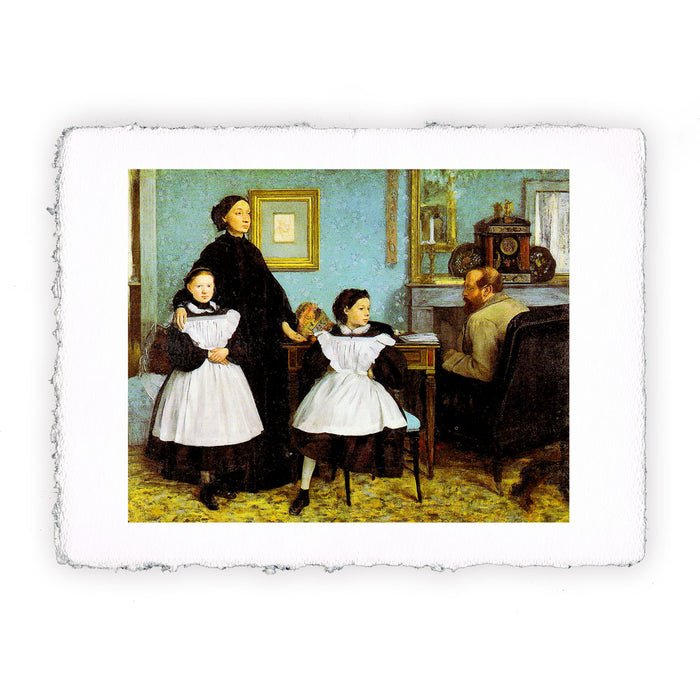 Stampa di Edgar Degas La famiglia Bellelli del 1858-1860