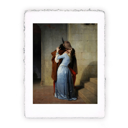Stampa di Francesco Hayez - Il bacio - 1859