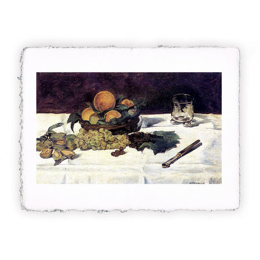 Stampa di Édouard Manet - Frutta sul tavolo - 1864