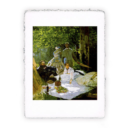 Stampa di Claude Monet - Colazione sull'erba - 1865-1866