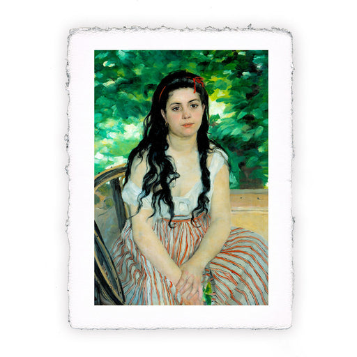 Stampa di Pierre-Auguste Renoir - In estate - La bohémienne - 1868