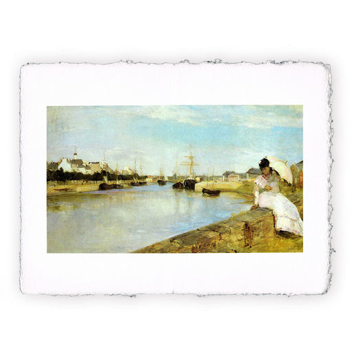 Stampa Pitteikon di Berthe Morisot - Il porto a Lorient - 1869