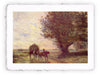 Stampa di Camille Corot - Fieno - 1870
