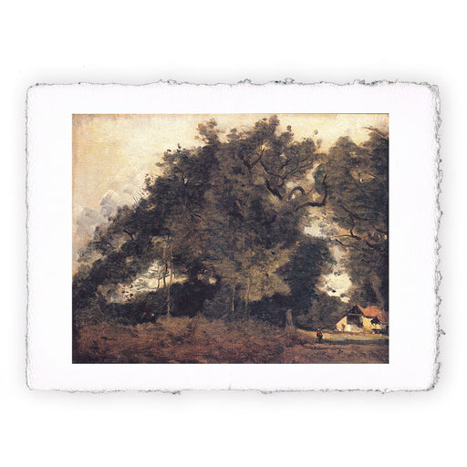 Stampa di Camille Corot - Passiance in Saint Avit - 1872