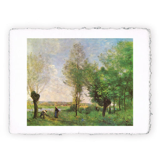 Stampa di Camille Corot - Ricordo di Coubron - 1872