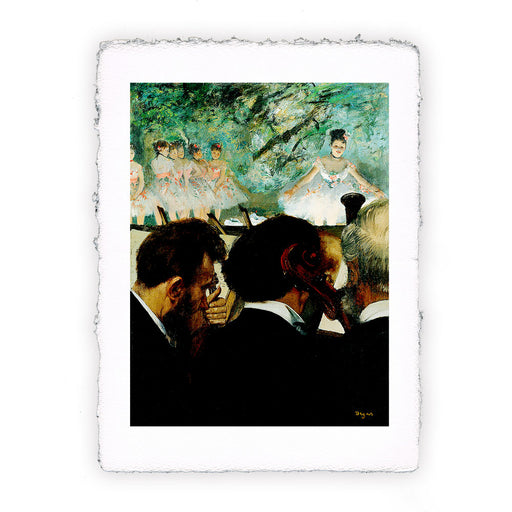 Stampa Pitteikon di Edgar Degas Gli orchestrali del 1872-1876