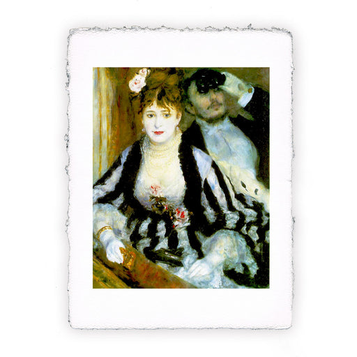Stampa di Pierre-Auguste Renoir - Il loggione - 1874