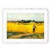 Stampa di Berthe Morisot - Campo di grano a Gennevilliers - 1875