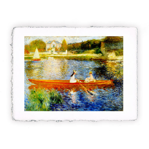 Stampa di Pierre-Auguste Renoir - La barca - 1875