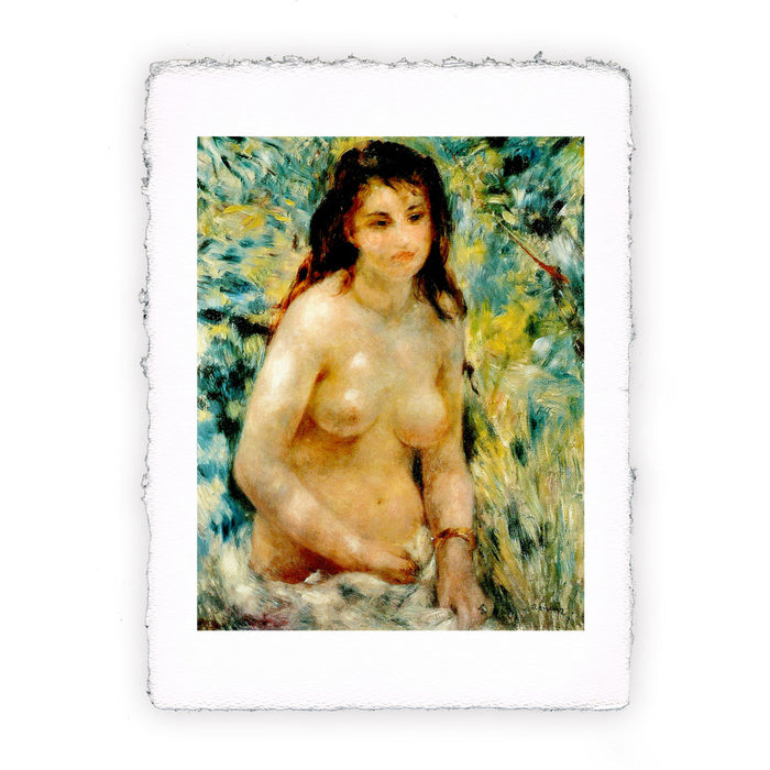 Stampa di Pierre-Auguste Renoir - Torso nudo, effetto solare - 1875