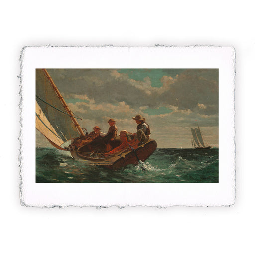 Stampa di Winslow Homer - Vento favorevole - 1873-1876