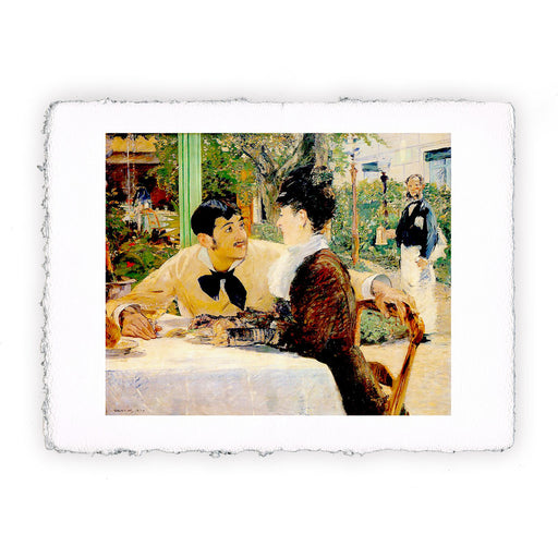 Stampa di Édouard Manet - Chez Le père Lathuille - 1879