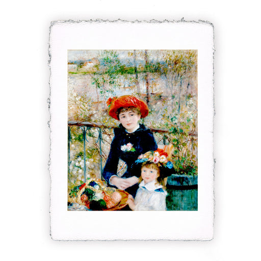 Stampa di Pierre-Auguste Renoir - Le due sorelle. Sulla terrazza - 1881