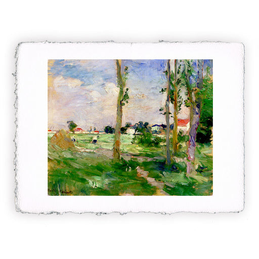 Stampa di Berthe Morisot - Paesaggio di Creuse - 1882