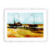 stampa di Vincent van Gogh Spiaggia di Scheveningen con tempo calmo