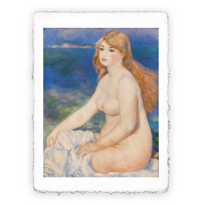 Stampa di Pierre-Auguste Renoir - La bagnante bionda - 1882