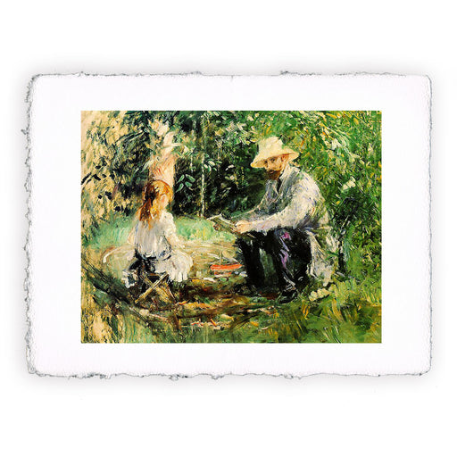 Stampa di Berthe Morisot - Julie e Eugene Manet - 1883