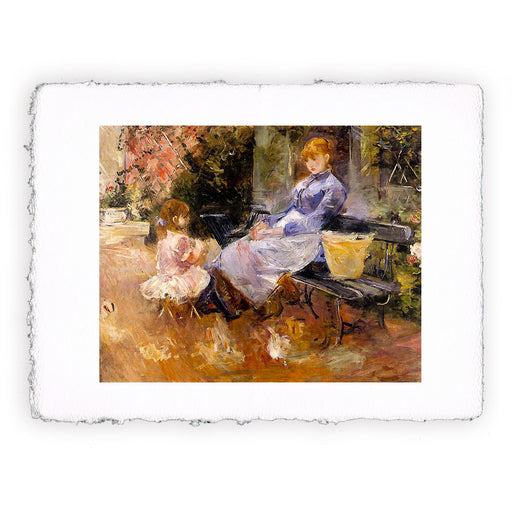 Stampa di Berthe Morisot - La favola - 1883