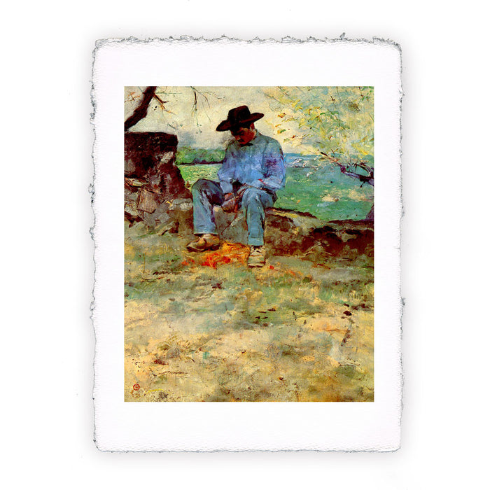 Stampa di Henri de Toulouse-Lautrec - Il giovane Routy - 1883