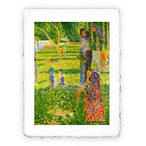 Stampa di Georges Seurat - La coppia - 1884