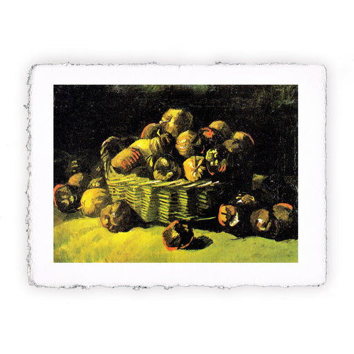 Stampa di Vincent van Gogh - Cesto di mele - 1885