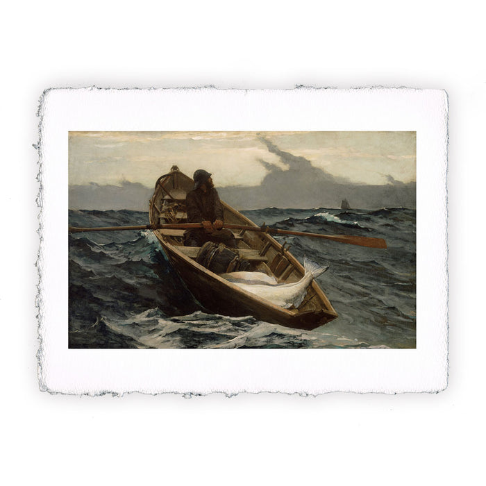 Print of Winslow Homer - Arrival of the Mist - 1885