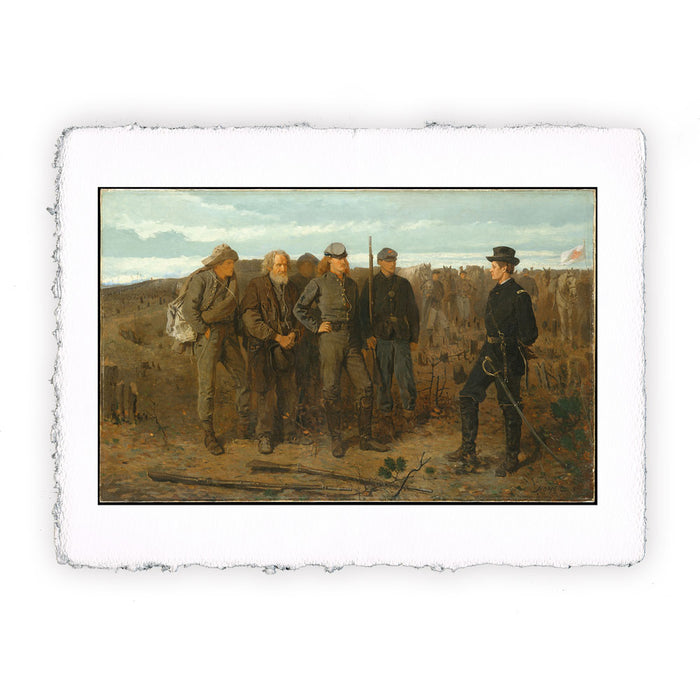 Print of Winslow Homer - Prisoners from the Front - 1886