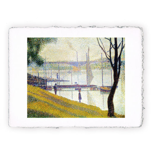 Stampa di Georges Seurat - Il ponte a Courbevoie - 1887