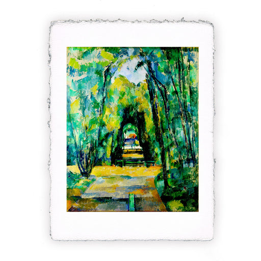 Stampa di Paul Cézanne - Viale a Chantilly - 1888