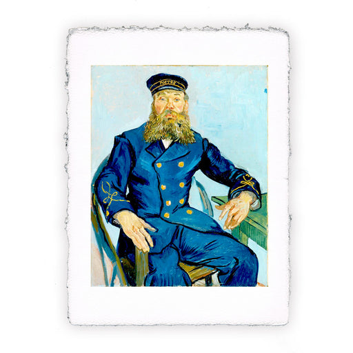 Stampa di Vincent van Gogh - Ritratto del postino Joseph Roulin - 1888
