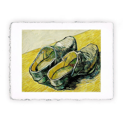 Stampa di Vincent van Gogh - Paio di zoccoli in pelle - 1888