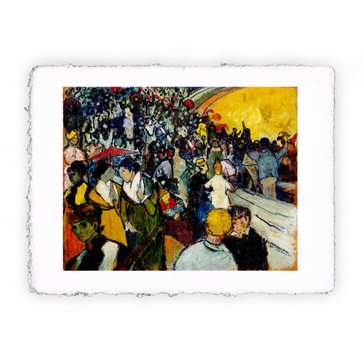 Stampa di Vincent van Gogh - Spettatori all'Arena di Arles - 1888