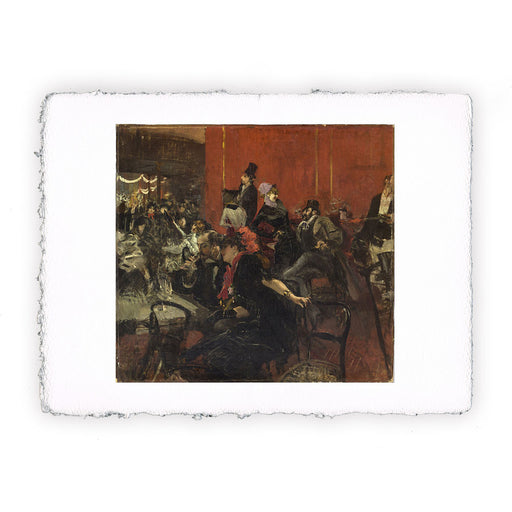 Stampa Pitteikon di Giovanni Boldini - Scena di festa del 1889