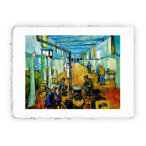 stampa di Vincent van Gogh - Reparto dell'ospedale di Arles del 1889