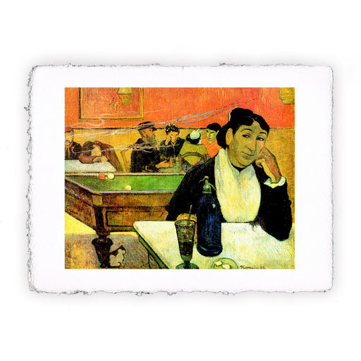 Stampa di Paul Gauguin - Al Caffe ad Arles (Madame Ginoux) - 1890