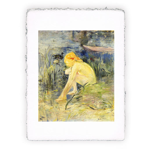 Stampa di Berthe Morisot - Bagnante - 1891