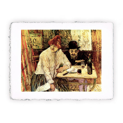 Stampa di Henri de Toulouse-Lautrec - A la Mie - 1891