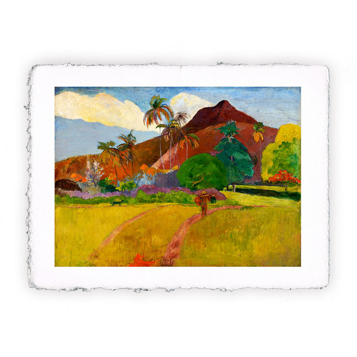 Stampa di Paul Gauguin - Paesaggio tahitiano - 1891